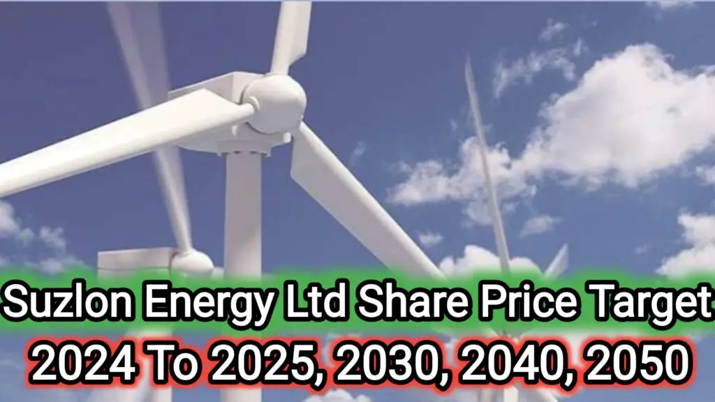 Suzlon Share Price Target 2024 To 2025, 2030, 2040, 2050